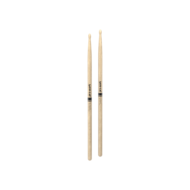 Pro Mark Classic Attack 7a Shira Kashi Oak Drumstick, Oval Wood Tip - Baguette Batterie - Variation 2