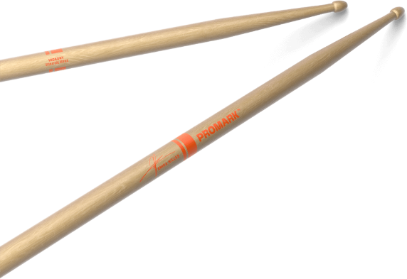 Pro Mark Anika Nilles Hickory Drumstick, Wood Tip - Baguette Batterie - Main picture