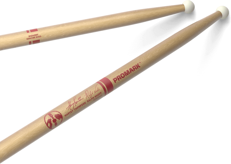 Pro Mark Baguettes De Fanfare Byos Signature « Scrapes », Olive En Nylon - Baguette Batterie - Main picture