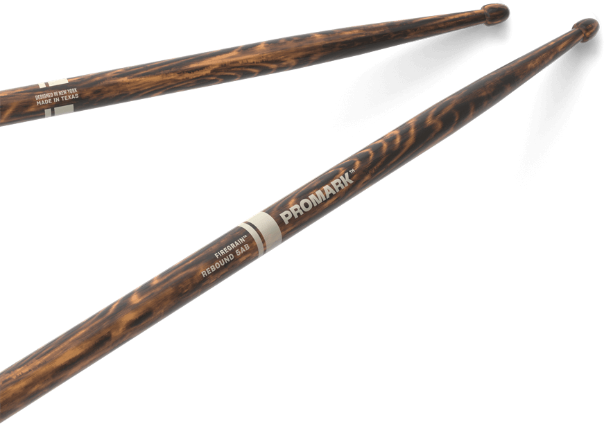 Pro Mark R5abfg Rebound 5ab Firegrain Hickory Drumstick, Acorn Wood Tip - Baguette Batterie - Main picture