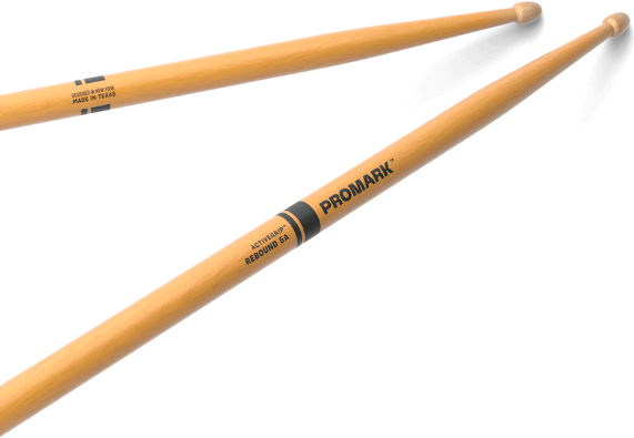 Pro Mark Rebound 5a Activegrip Clear Hickory - Baguette Batterie - Main picture