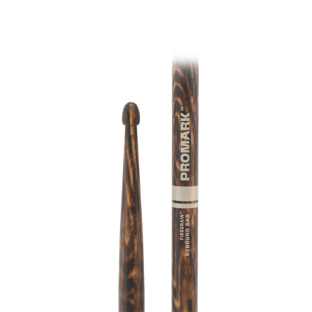 Pro Mark R5abfg Rebound 5ab Firegrain Hickory Drumstick, Acorn Wood Tip - Baguette Batterie - Variation 8