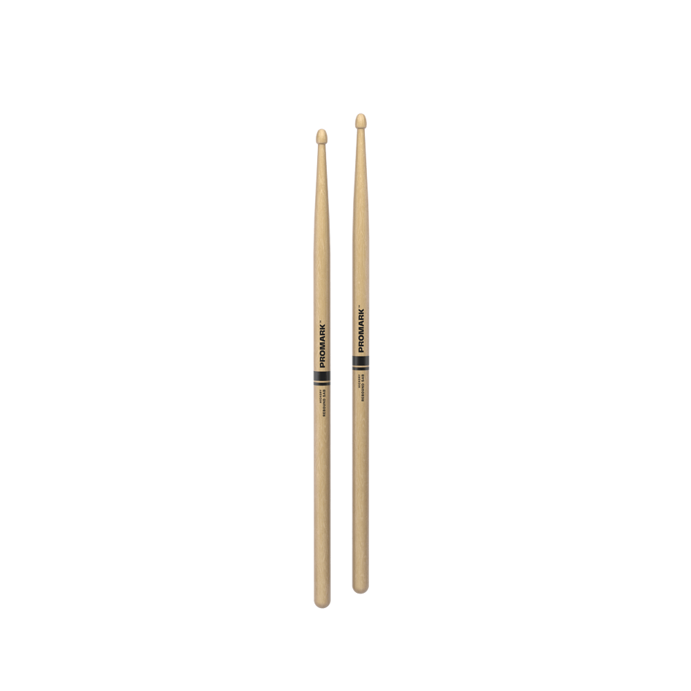 Pro Mark Rbh580aw Rebound 5ab Hickory Drumstick, Acorn Wood Tip - Baguette Batterie - Variation 2