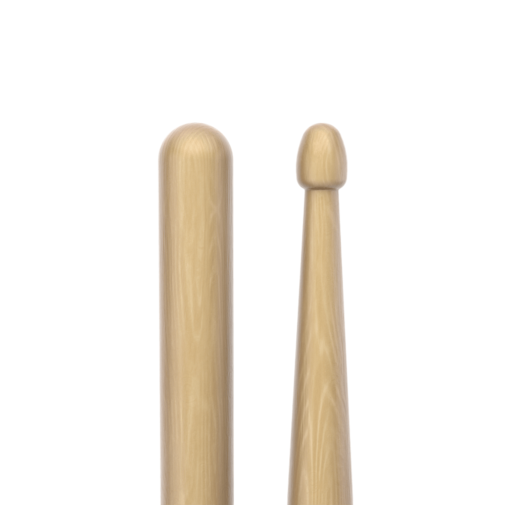 Pro Mark Rbh580aw Rebound 5ab Hickory Drumstick, Acorn Wood Tip - Baguette Batterie - Variation 1