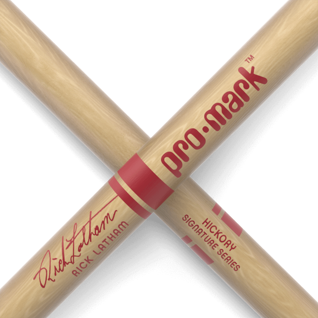 Pro Mark Tx717w Signature Rick Latham Hickory - Olive Bois - Baguette Batterie - Variation 1