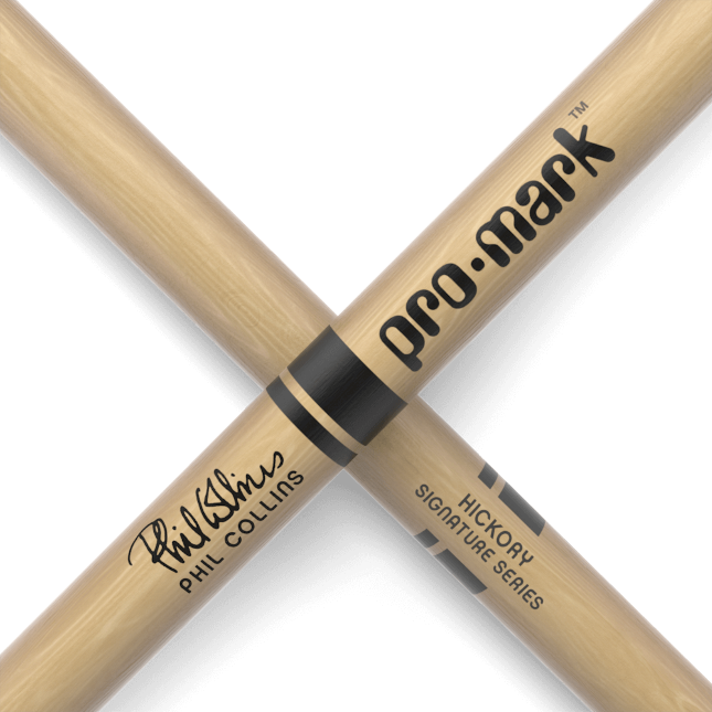 Pro Mark Txpcw Signature Phil Collins - Olive Bois - Baguette Batterie - Variation 1