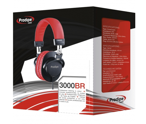 Prodipe 3000br - Casque Studio Fermé - Variation 1