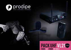 Micro hf instruments Prodipe Pack UHF VL21 Violons & Altos