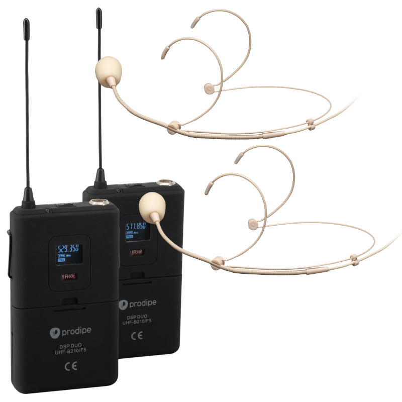 Prodipe Dsp Duo Uhf-b210 Headset - Micro Hf Cravate - Variation 1