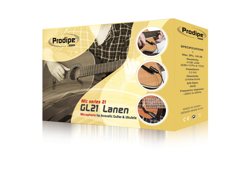 Prodipe Gl21 Lanen Acoustic Guitar & Ukulele - Micro Instrument - Variation 1