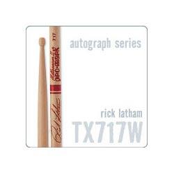 Pro Mark Tx717w Signature Rick Latham Hickory - Olive Bois - Baguette Batterie - Variation 1