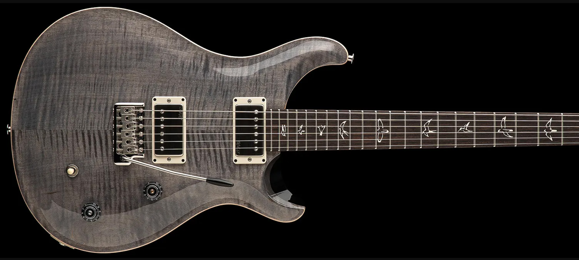 Prs Ce 22 Bolt-on Usa Ltd 2h Trem Rw - Faded Gray Black - Guitare Électrique Double Cut - Variation 2