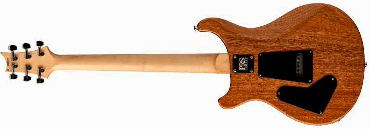 Prs Ce 24 Semi-hollow Bolt-on Usa 2h Trem Rw - Black Top W/ Natural Back - Guitare Électrique 1/2 Caisse - Variation 2