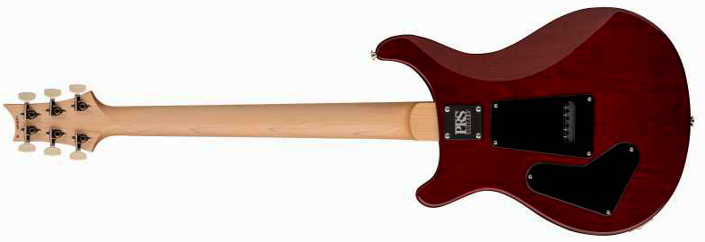 Prs Ce 24 Semi-hollow Bolt-on Usa 2h Trem Rw - Fire Red Burst - Guitare Électrique 1/2 Caisse - Variation 2