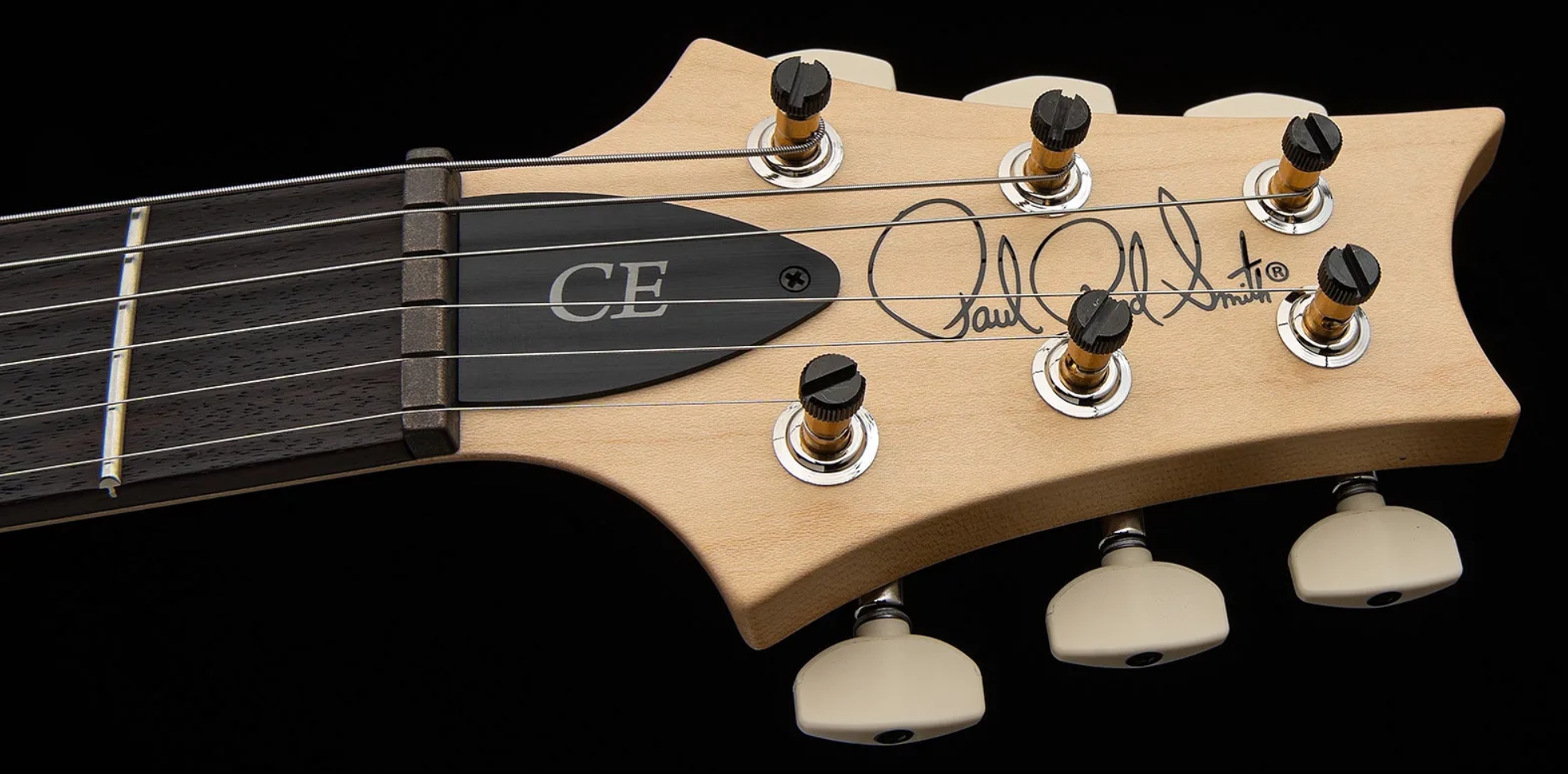 Prs Ce 24 Semi-hollow Bolt-on Usa 2h Trem Rw - Dark Cherry Sunburst - Guitare Électrique 1/2 Caisse - Variation 4