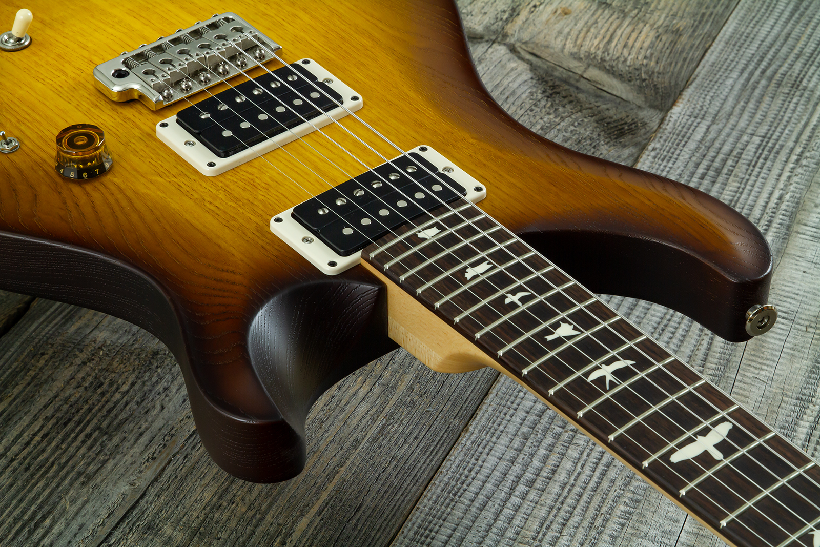 Prs Ce24-08 Swamp Ash Hand-signed Usa 2h Trem Rw #0397253 - Mccarty Tobacco Burst - Guitare Électrique Double Cut - Variation 4