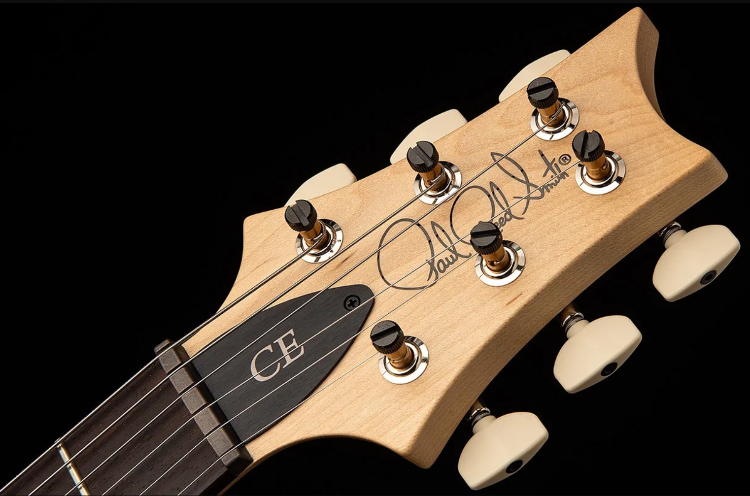 Prs Ce24 Bolt-on Usa 2h 85/15 Trem Rw - Carroll Blue - Guitare Électrique Double Cut - Variation 4