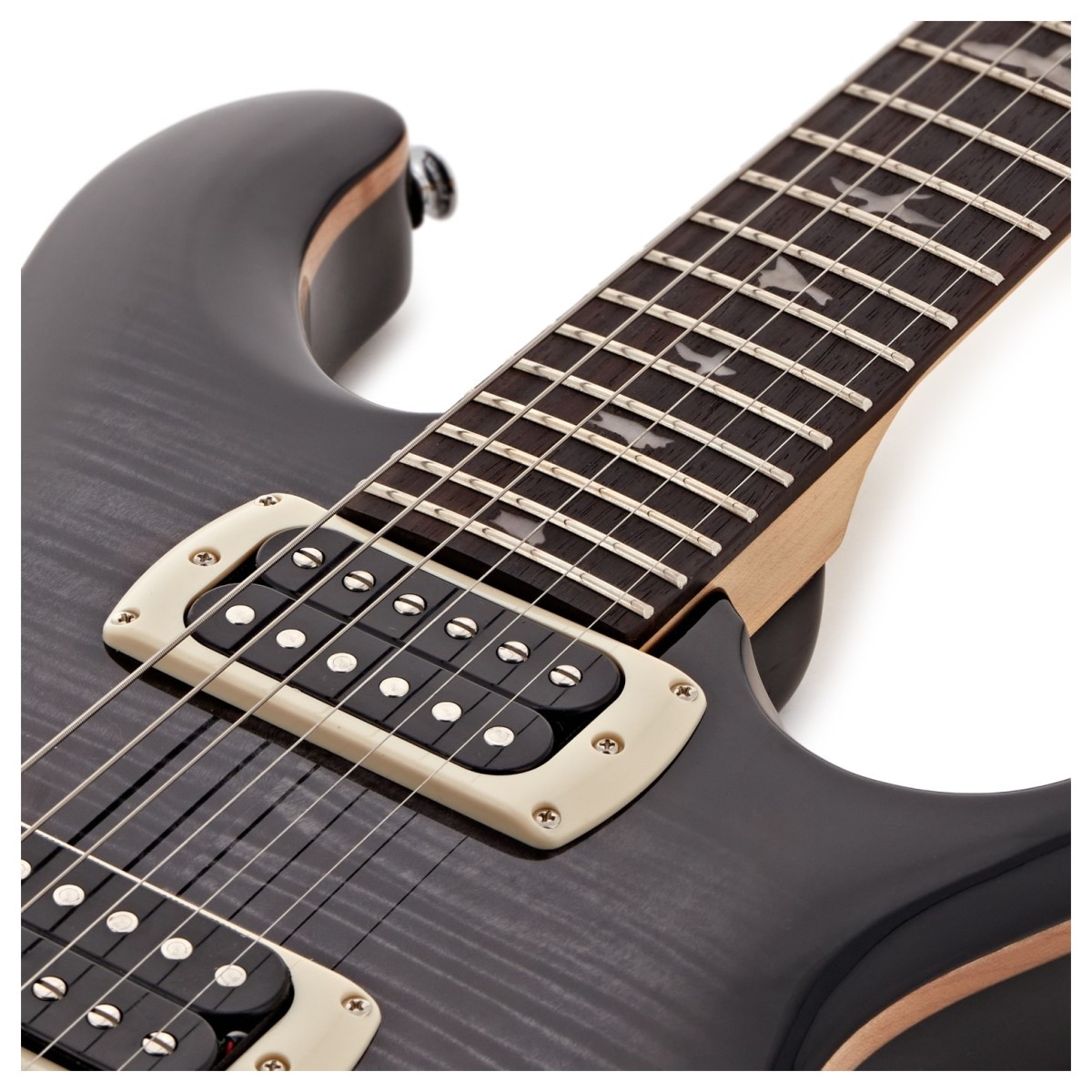 Prs Ce24 Se 2h Trem  Rw - Charcoal Burst - Guitare Électrique Double Cut - Variation 11