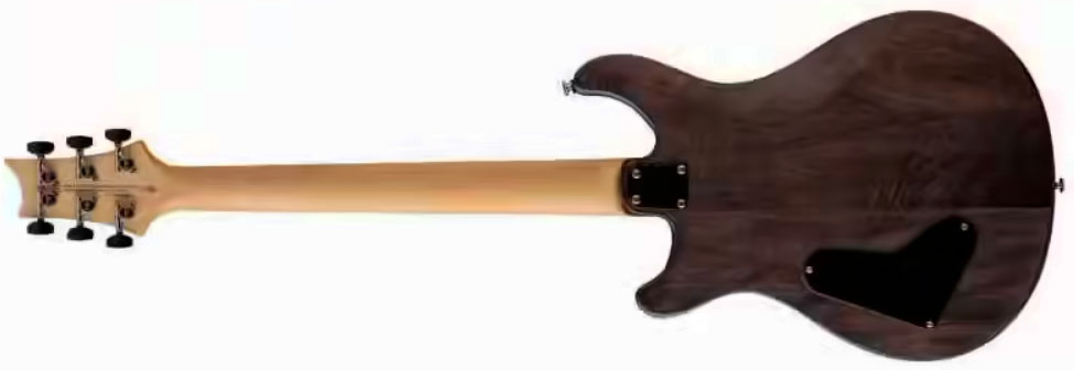 Prs Ce24 Standard Stoptail Satin Se Bolt-on 2h Trem Rw - Charcoal Burst - Guitare Électrique Double Cut - Variation 1