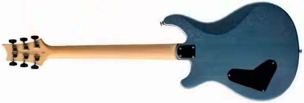 Prs Ce24 Standard Stoptail Satin Se Bolt-on 2h Trem Rw - Ice Blue Metallic - Guitare Électrique Double Cut - Variation 1