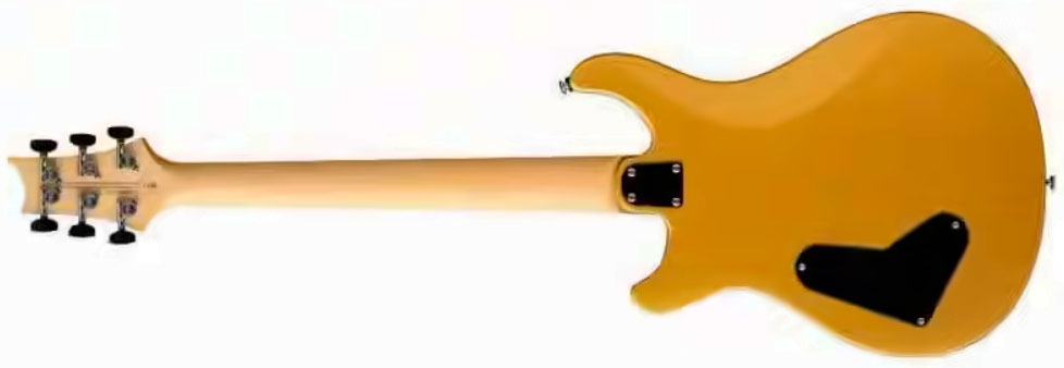 Prs Ce24 Standard Stoptail Satin Se Bolt-on 2h Trem Rw - Metallic Gold - Guitare Électrique Double Cut - Variation 1