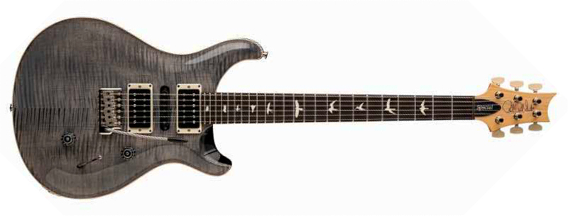 Prs Ce24 Special Ltd Bolt-on Usa Hsh Trem Rw - Faded Gray Black - Guitare Électrique Double Cut - Main picture