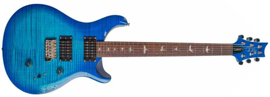 Prs Custom 24 Ltd Se 2h Trem Rw - Lake Blue - Guitare Électrique Double Cut - Main picture