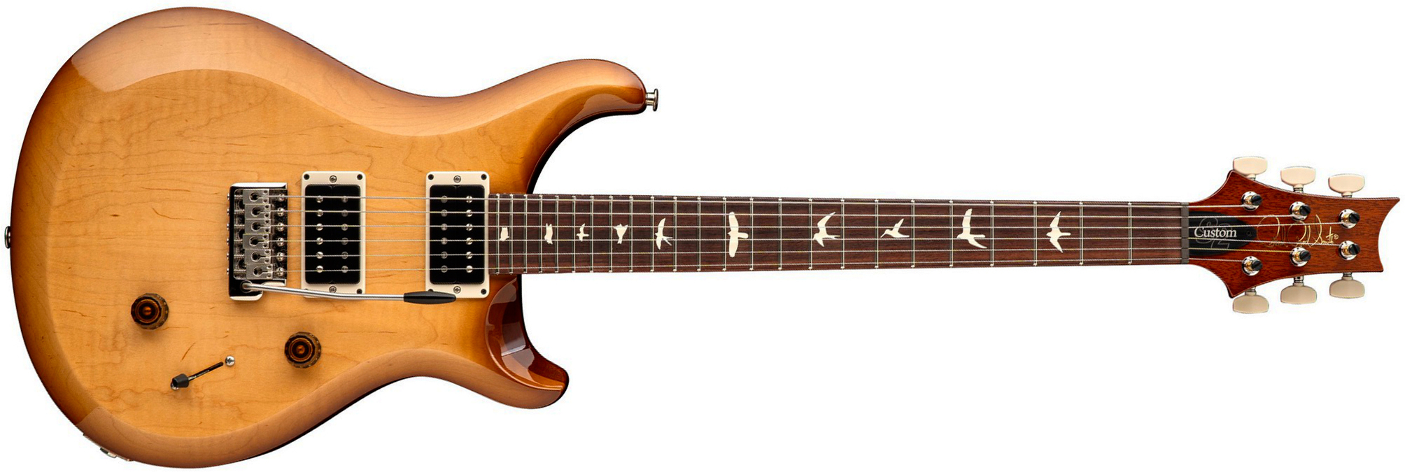 Prs Custom 24 S2 Usa 2h Trem Rw - Vintage Natural - Guitare Électrique Double Cut - Main picture