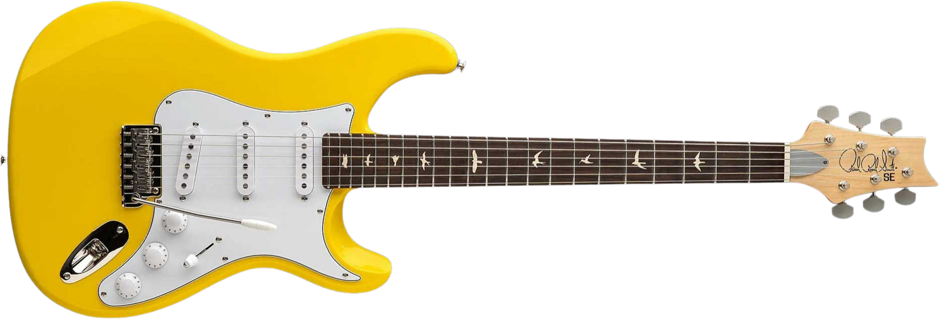 Prs John Mayer Silver Sky Rosewood Se Signature 3s Trem Rw - Dandy Lion - Guitare Électrique Forme Str - Main picture
