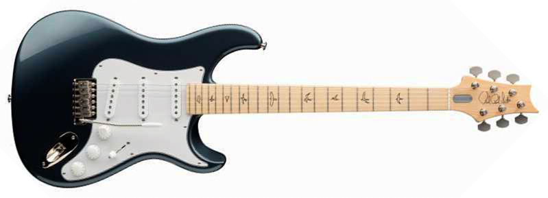 Prs John Mayer Silver Sky Usa Signature 3s Trem Mn - Venetian Blue - Guitare Électrique Forme Str - Main picture