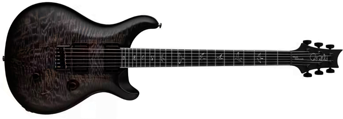 Prs Mark Holcomb Usa Signature 2h Seymour Duncan Ht Eb - Purple Mist Wraparound Burst - Guitare Électrique Double Cut - Main picture