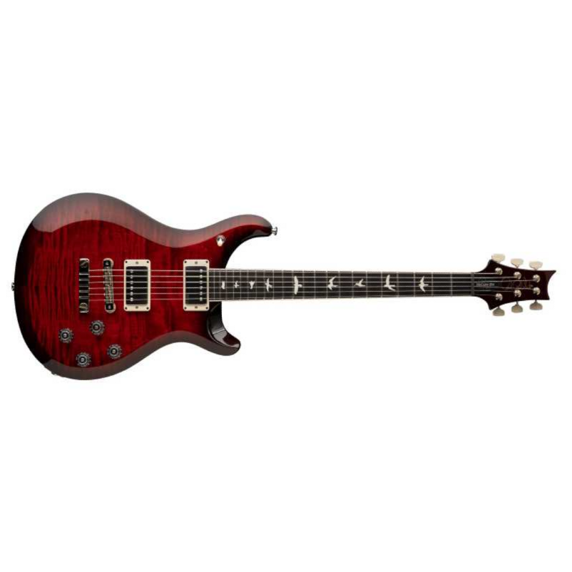 Prs Mccarty 594 S2 Usa 2h 58/15lt Ht Rw - Fire Red Burst - Guitare Électrique Double Cut - Main picture