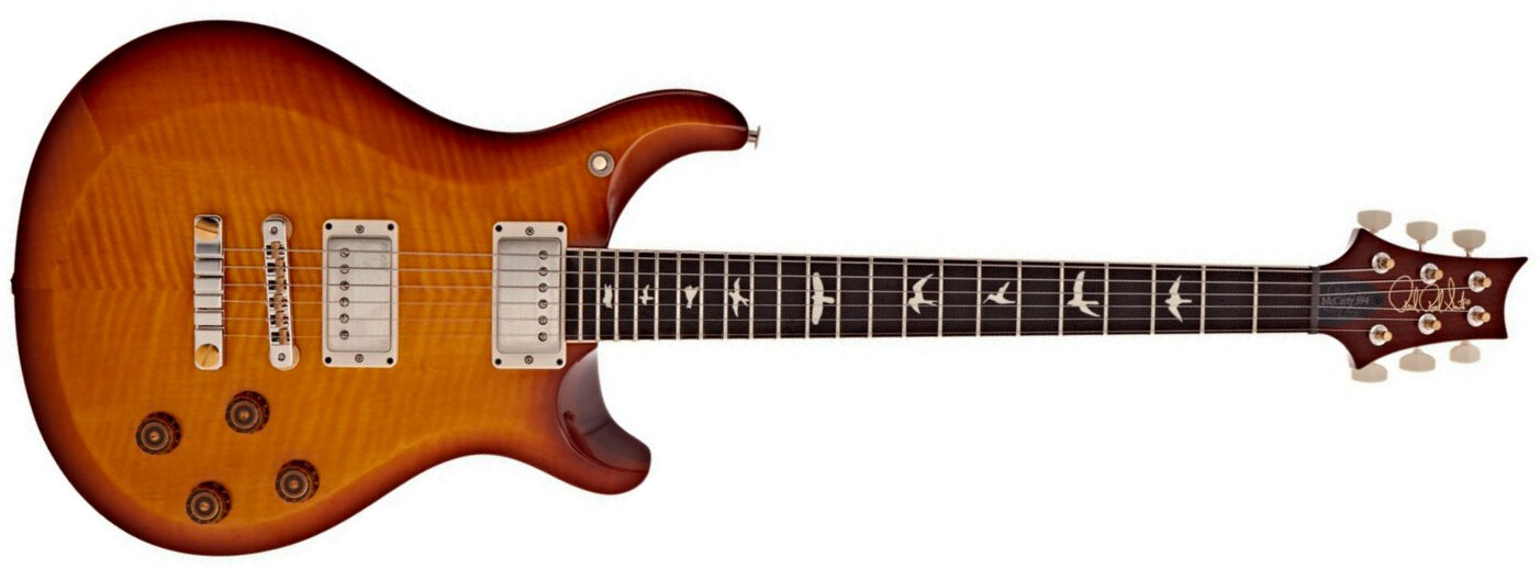 Prs Mccarty 594 S2 Usa 2h 58/15lt Ht Rw - Honey Gold Burst - Guitare Électrique Double Cut - Main picture
