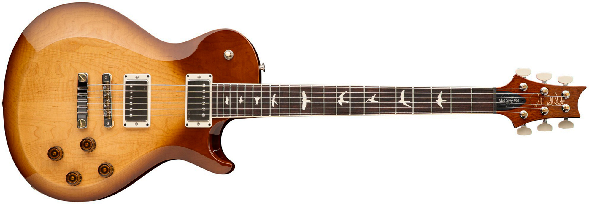 Prs Mccarty 594 Singlecut S2 Usa 2h 58/15lt Ht Rw - Vintage Natural - Guitare Électrique Single Cut - Main picture