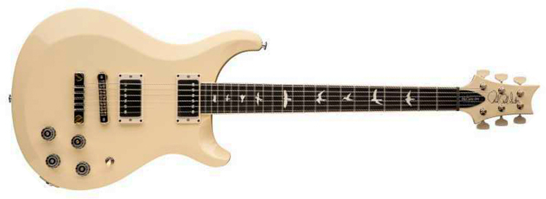 Prs Mccarty 594 Thinline S2 Usa 2h 58/15lt Ht Rw - Antique White - Guitare Électrique Double Cut - Main picture