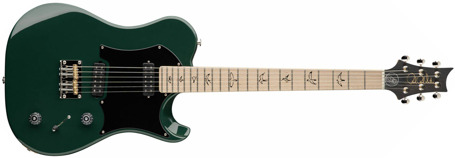 Prs Myles Kennedy Bolt-on Usa Signature 2mh Ht Mn - Hunter Green - Guitare Électrique Signature - Main picture
