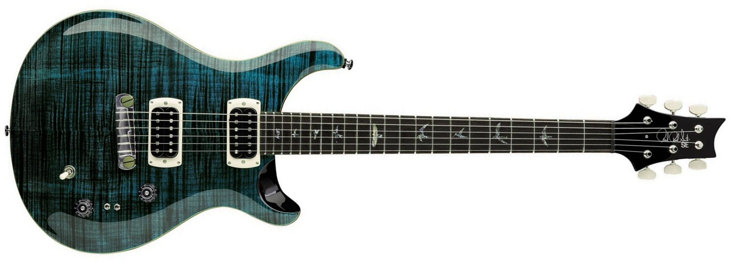 Prs Paul's Guitar Se (wing Tuners) 2h Ht Rw - Slate Blue - Guitare Électrique Double Cut - Main picture