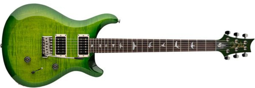 Prs S2 Custom 24 10th Ann. Ltd Usa 2023 2h Trem Rw - Eriza Verde - Guitare Électrique Double Cut - Main picture