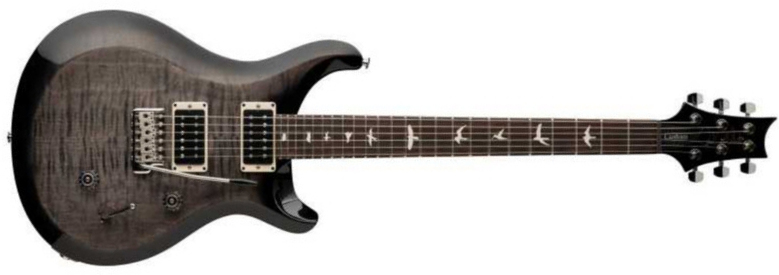 Prs S2 Custom 24 Usa 2h 85/15 Ht Rw - Faded Gray Black Burst - Guitare Électrique Double Cut - Main picture