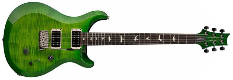 Prs S2 Custom 24 Usa Hh Trem Rw - Eriza Verde - Guitare Électrique Double Cut - Main picture