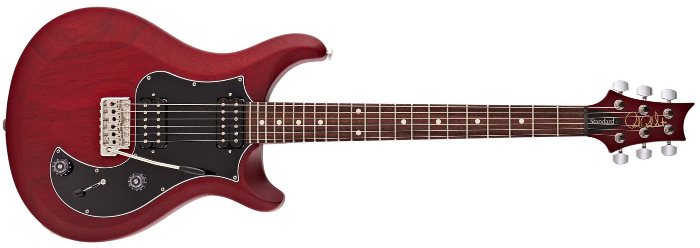 Prs S2 Standard 22 Satin Usa 2h Trem Rw - Vintage Cherry - Guitare Électrique Double Cut - Main picture