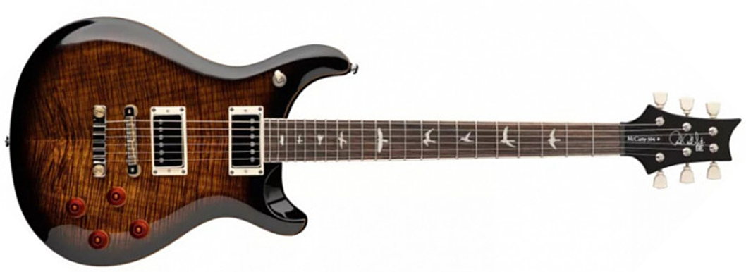 Prs Se Mccarty 594 2h Ht Rw - Black Gold Burst - Guitare Électrique Double Cut - Main picture