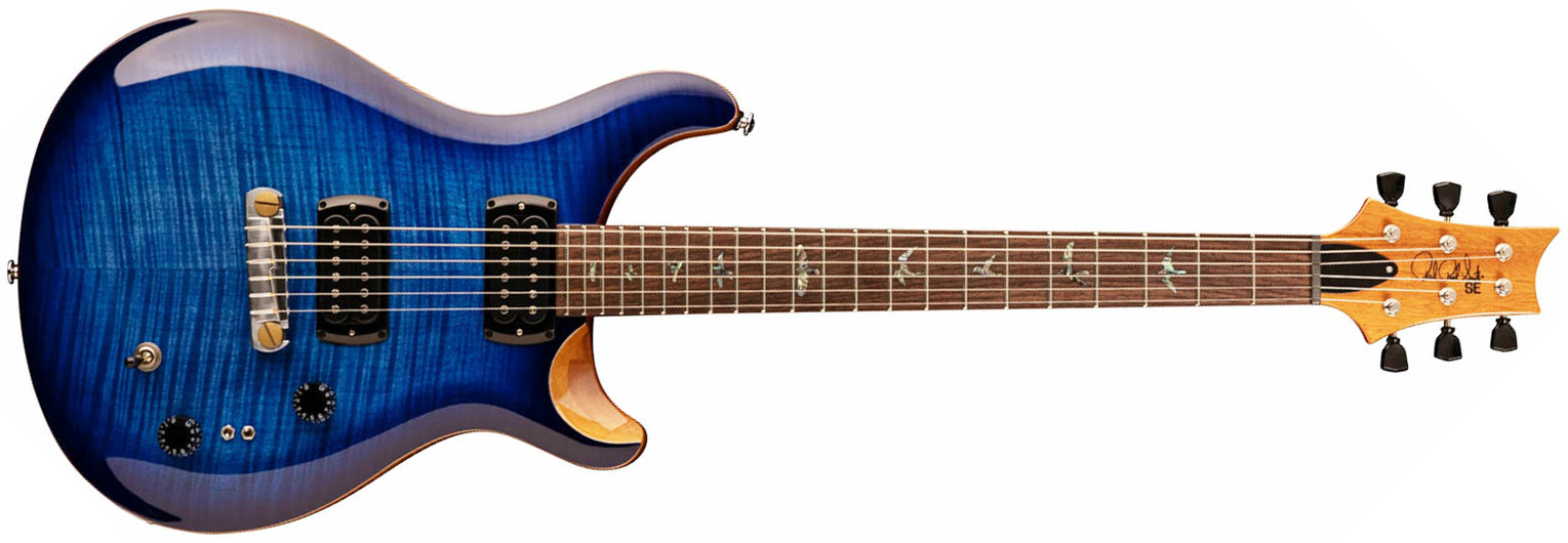 Prs Se Paul's Guitar 2h Ht Rw - Faded Blue Burst - Guitare Électrique Double Cut - Main picture