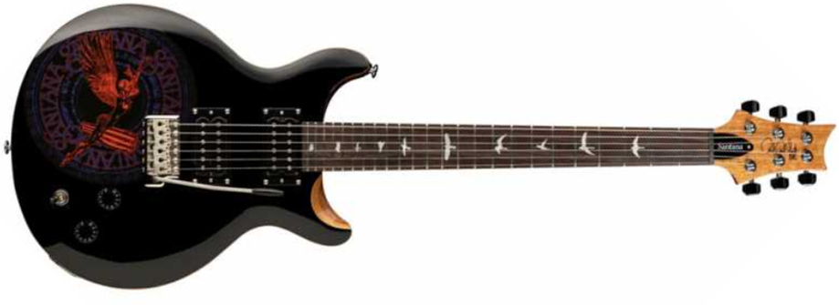 Prs Se Santana Abraxas 50th Anniversary Ltd Hh Trem Rw - Abraxas 50 - Guitare Électrique Double Cut - Main picture
