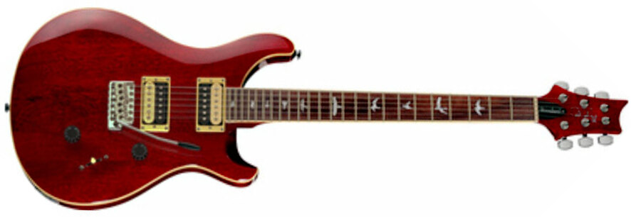 Prs Se Standard 24 2021 Hh Trem Rw +housse - Vintage Cherry - Guitare Électrique Double Cut - Main picture