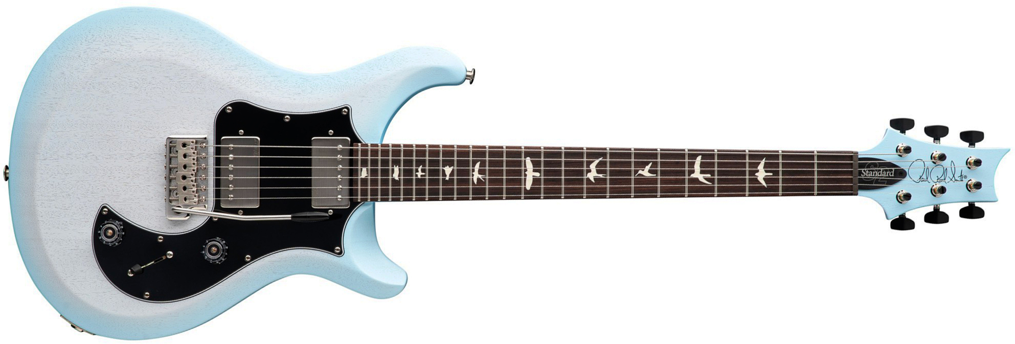 Prs Standard 24 S2 Usa 2h Trem Rw - Cloud Burst Satin - Guitare Électrique Double Cut - Main picture