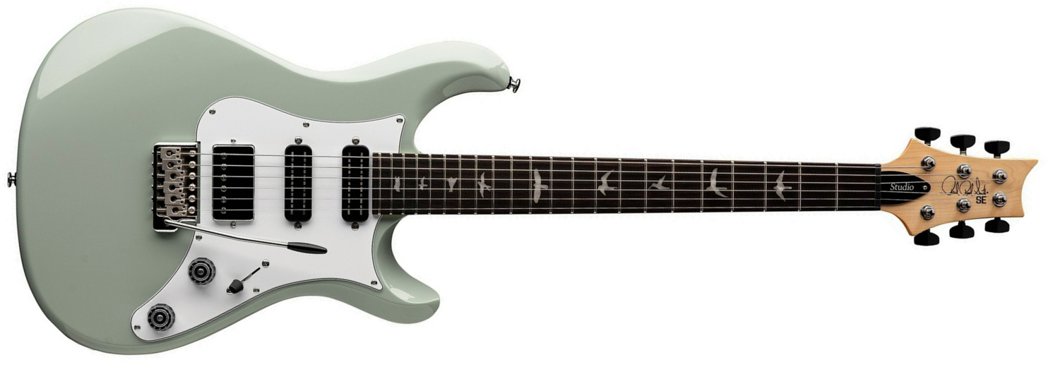 Prs Studio Standard Se (wing Tuners) 1h 2mh Trem Rw - Silverstone Gray - Guitare Électrique Double Cut - Main picture