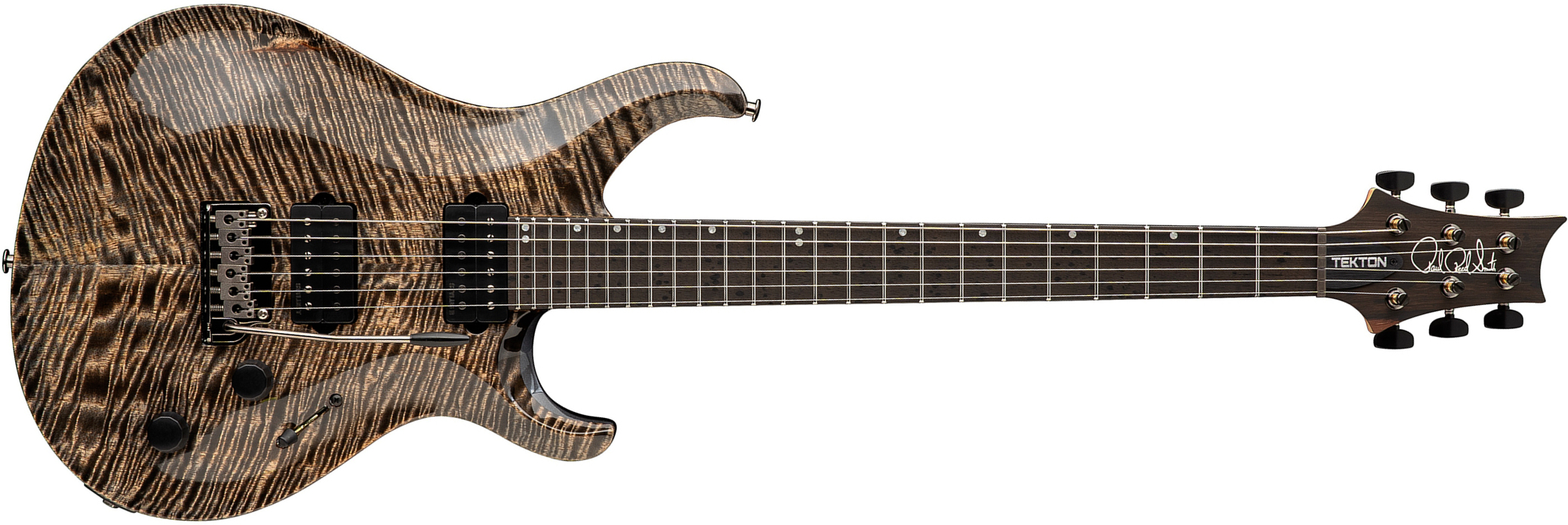 Prs Tekton T Usa 2h Trem Eb - Black Tourmaline - Guitare Électrique Double Cut - Main picture