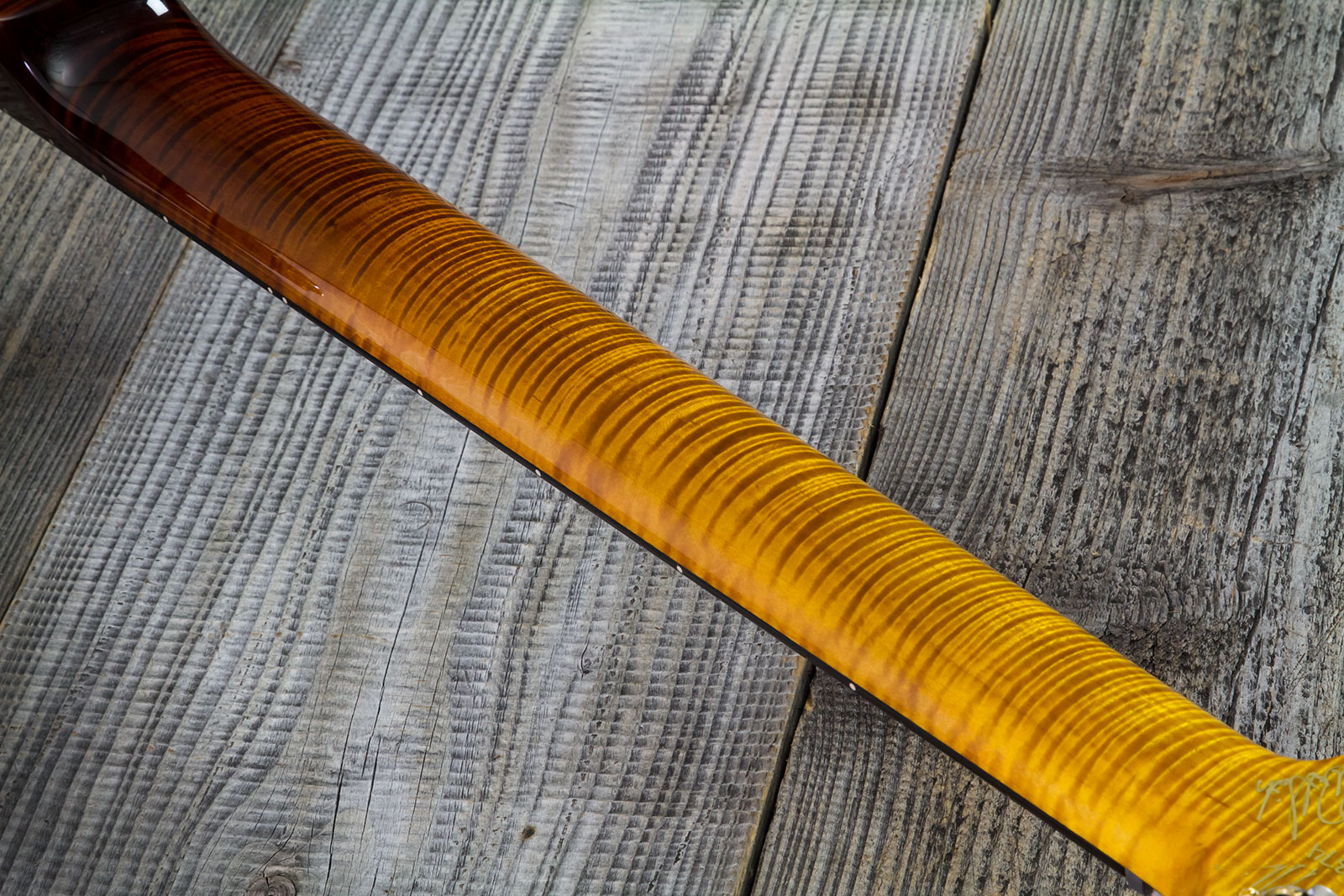 Prs Custom 24-08 Private Stock Hand-signed Usa 2h Trem Rw #0385255 - Mccarty Glow - Guitare Électrique Double Cut - Variation 10