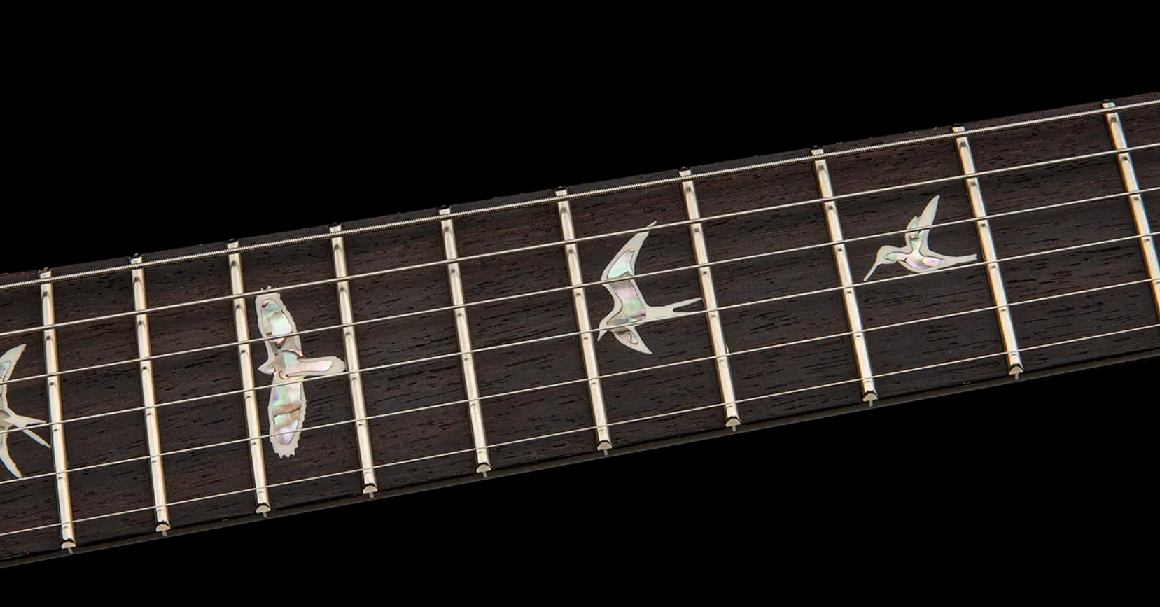 Prs Custom 24-08 Usa 2h Tci Trem Rw - Black Rainbow Holoflake - Guitare Électrique Double Cut - Variation 3